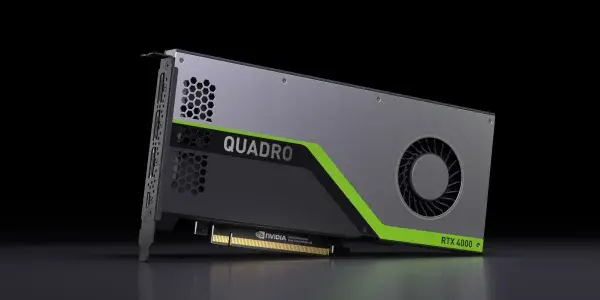 NVIDIA Quadro RTX 4000 8GB GDDR6 Ray-Tracing Workstation Graphics Card