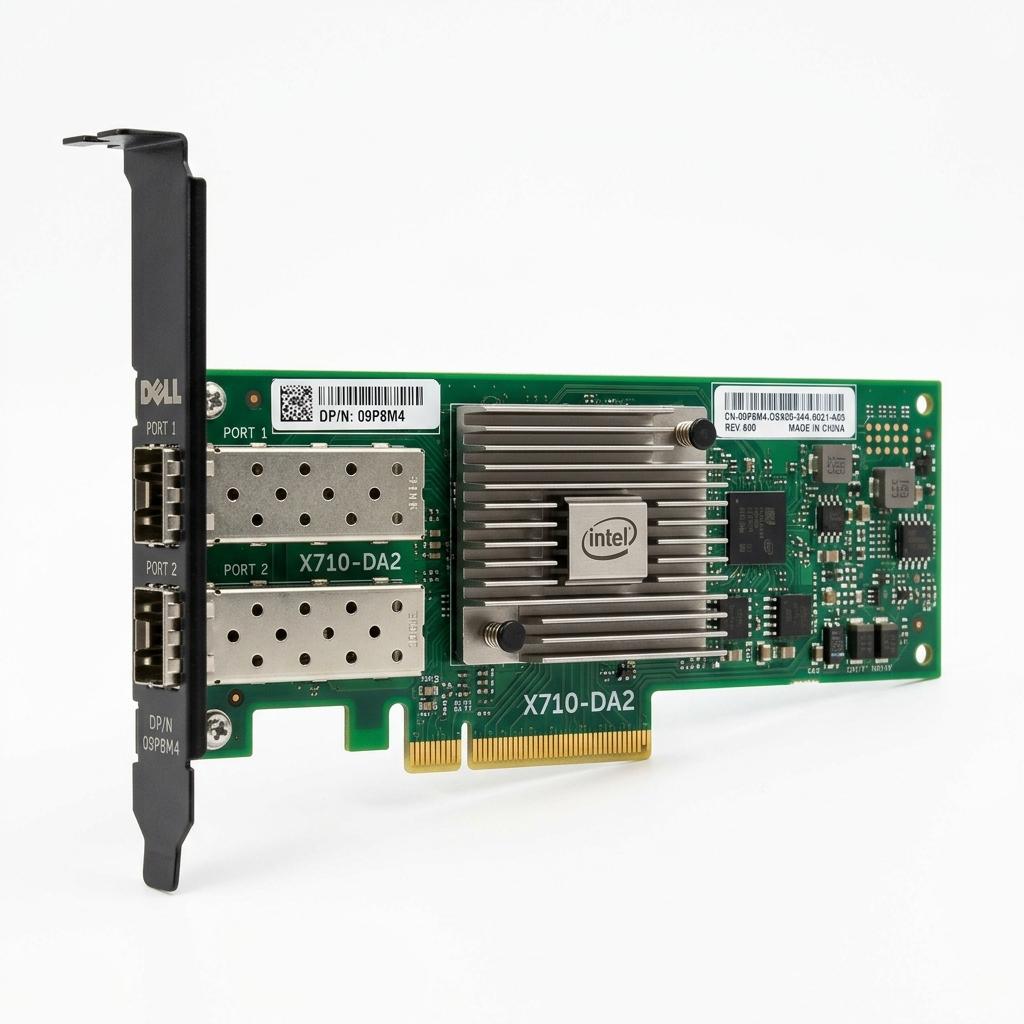 Dell Intel X710-DA2 Dual Port 10GbE SFP+ Converged Network Adapter