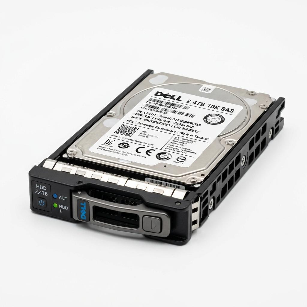 Dell 2.4TB 10K RPM 12Gbps 2.5-inch SAS Enterprise Hard Drive